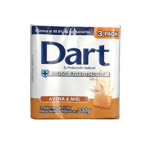 [02-0078] Jabón Antibacterial de Avena y Miel DART