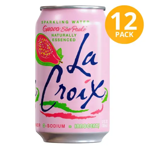 [08-0050] Agua con Gas Guava Sao Paulo (La Croix)